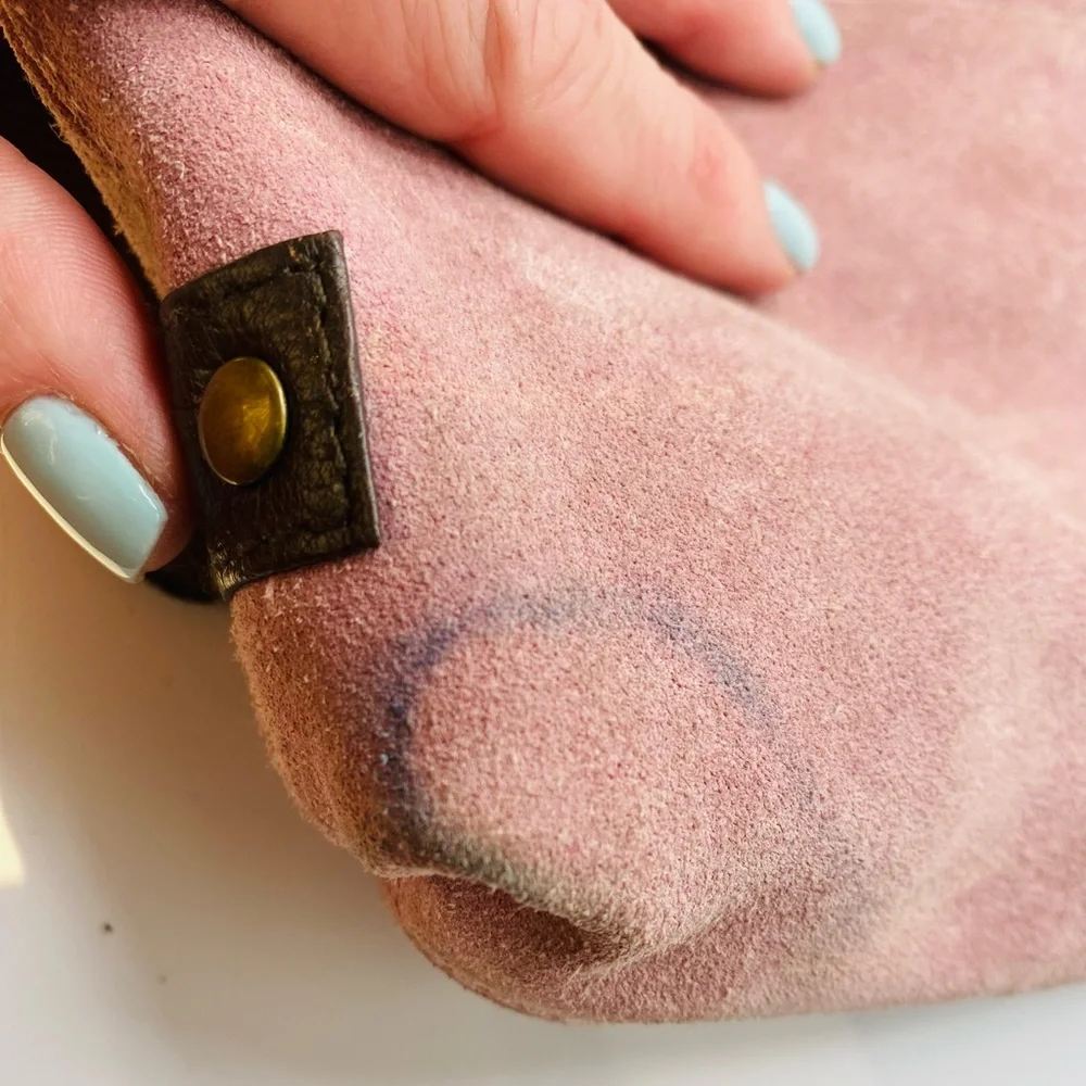 Sundance Rose Suede Cross Body Bag - Picture 6 of 7